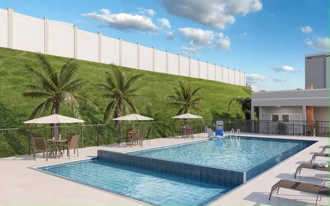 Solar dos Cajueiros: piscina