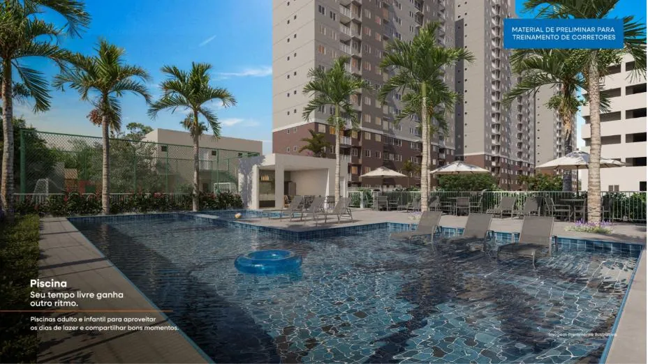 Ún1ca Cardeal: piscina e torres