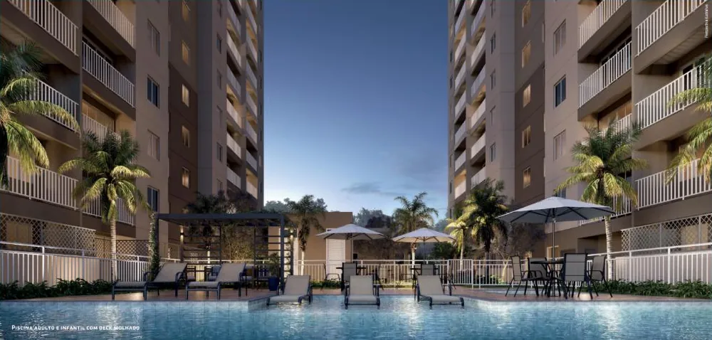 Viv Rio Vermelho: piscina com deck molhado